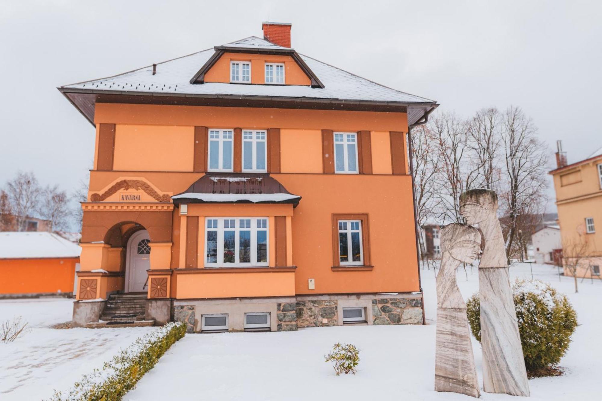 Kavárna a penzion REICHL Králíky Exteriér fotografie